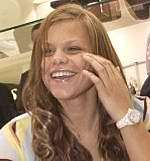 JADE JOINS: Jade Goody will be in Dover on Sunday to help the club