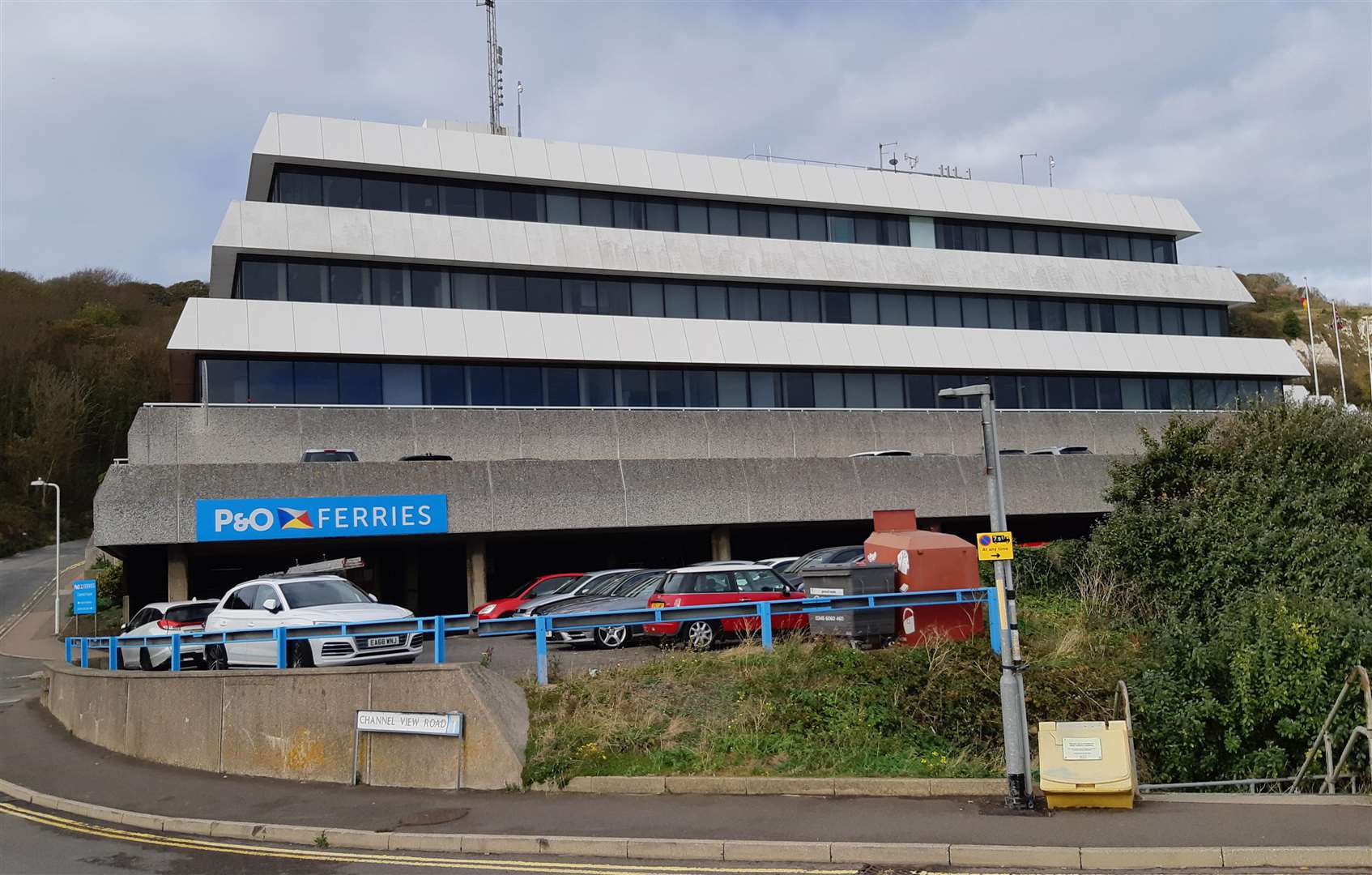 Nerve centre - P&0's UK headquarters at Channel View Road, Dover