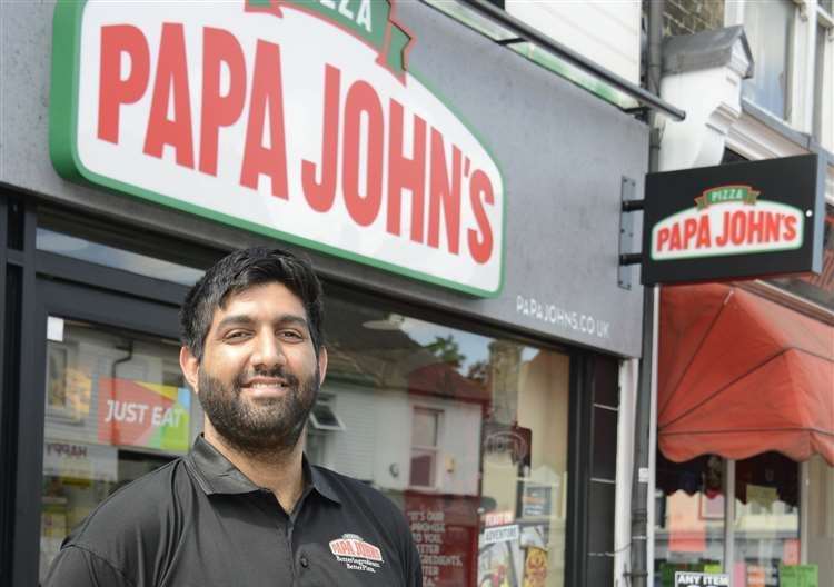 Gurpreet Rai launched the new pizza takeaway restaurant in December. Picture: Stock image