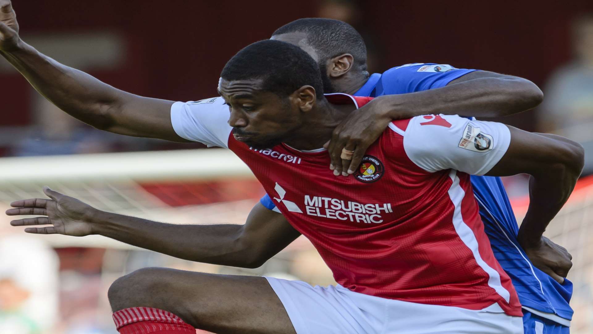 Danny Mills in action for Ebbsfleet Picture: Andy Payton