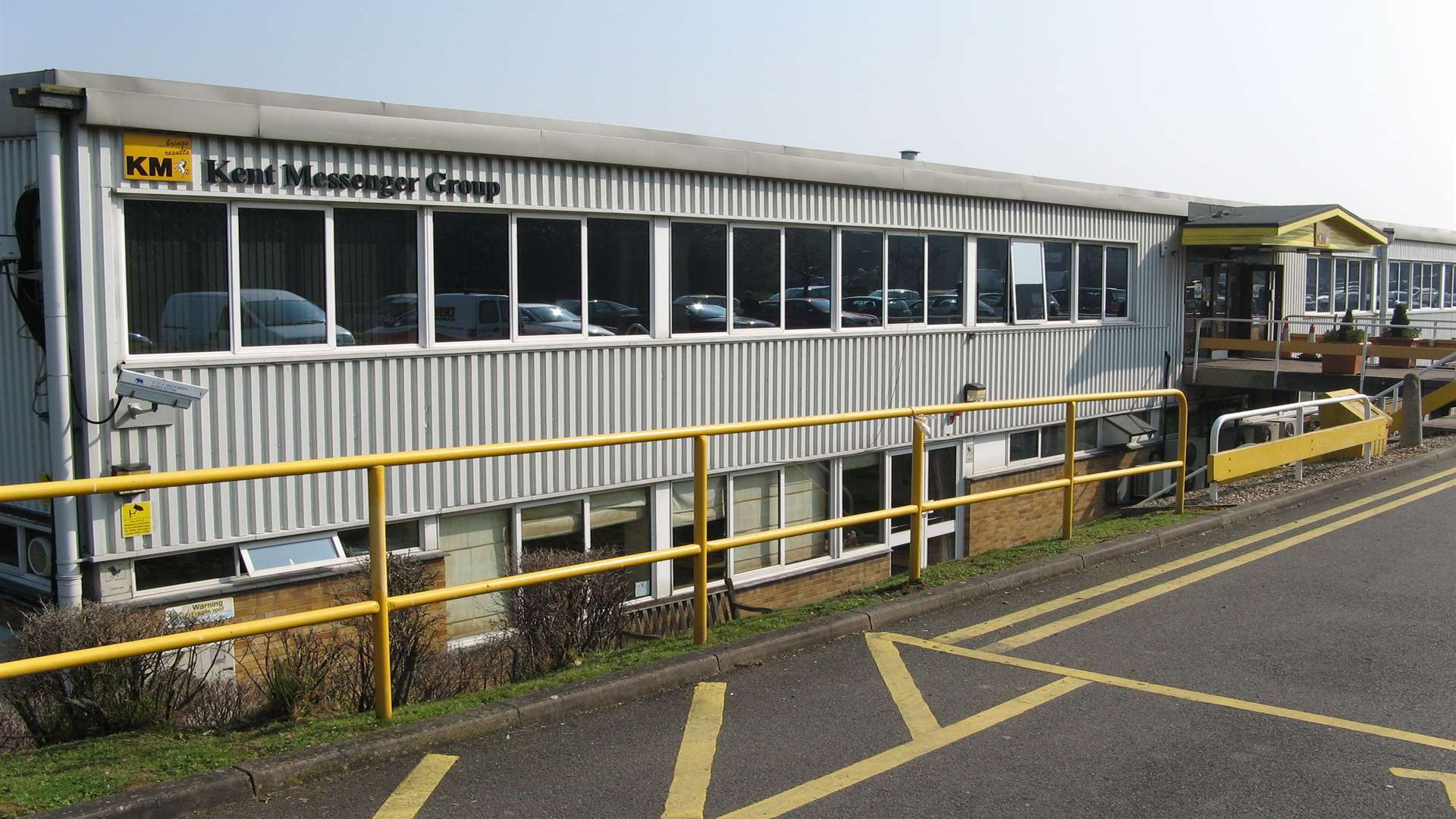 How the KM Group headquarters in Larkfield looked in 2007