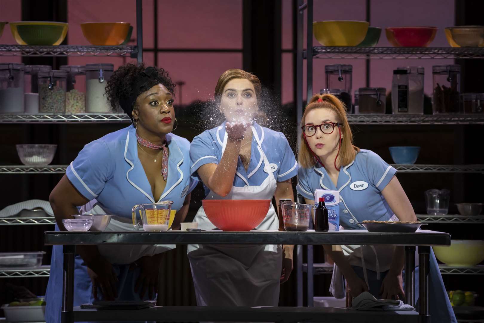 Waitress will deliver a treat to audiences in Kent. Picture: Johan Persson