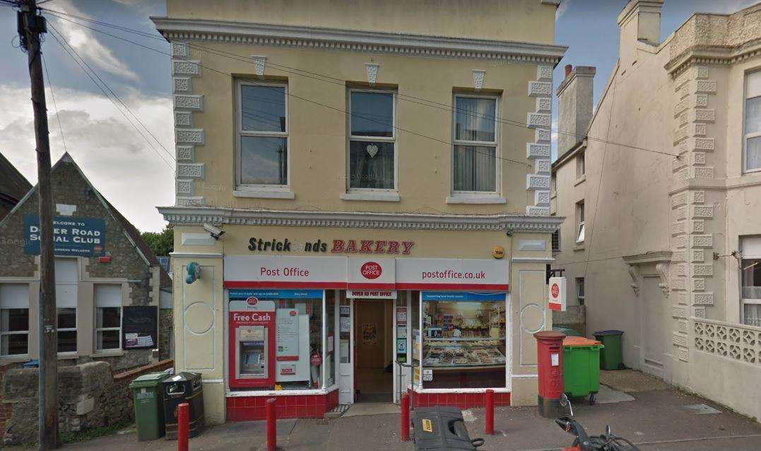 The Post Office on Dover Road. Credit: Google Maps (7379982)