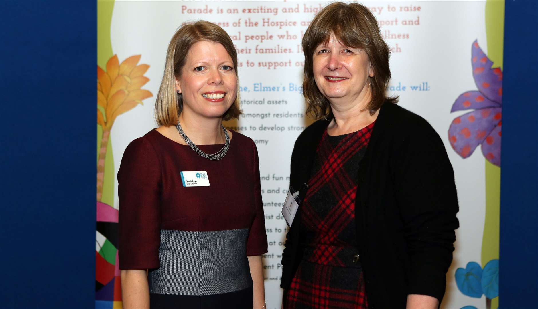 Sarah Pugh from the Heart of Kent Hospice and Alison Broom from Maidstone Borough Council