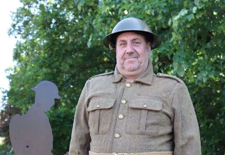 Keep your eye out for a First World War Tommy soldier on tour