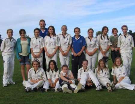 THE WONDERBEES: A triumphant Kent Under 13 girls squad