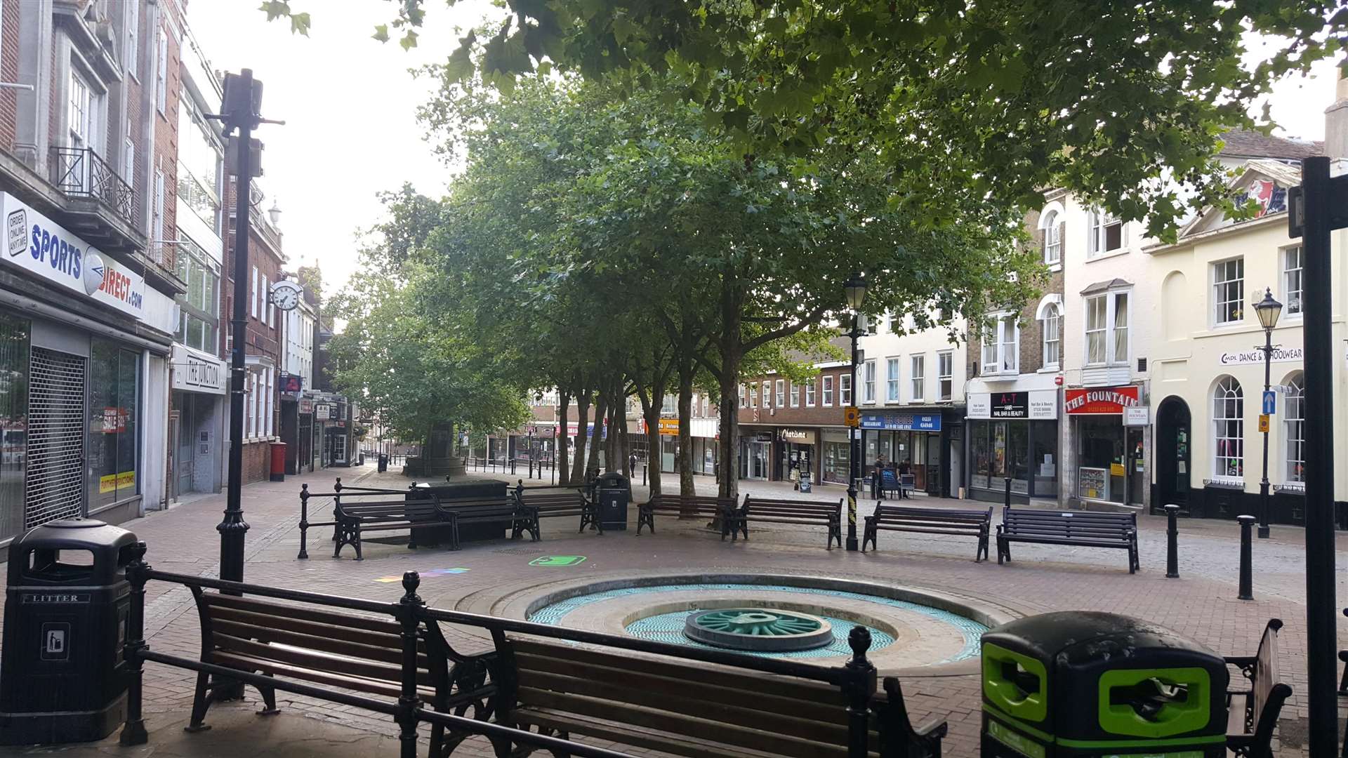 Ashford's Lower High Street could be pedestrianised (3230709)