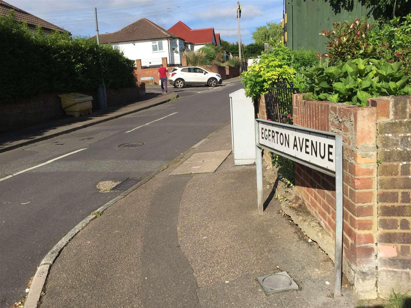 Residents of Egerton Avenue complained about parking problems