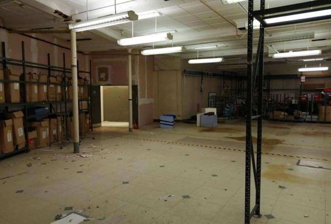 How the ground floor of the former Margate High Street M&S currently looks. Picture: EKC Group