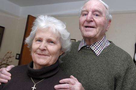 Bernard and Patricia Cork organise a Christmas party for all their family every year