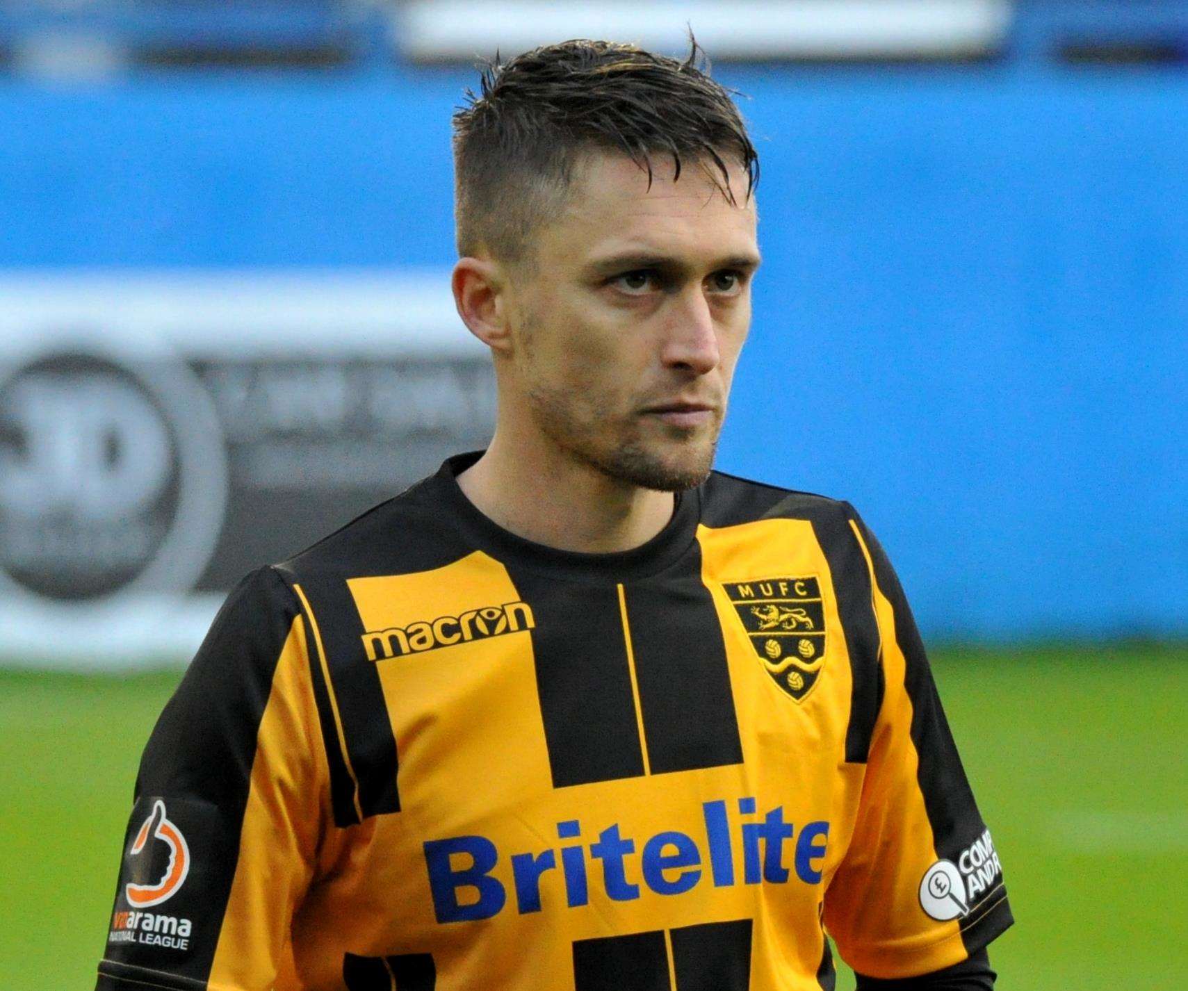 Jake Robinson will thrive on the pressure at Maidstone Picture: Steve Terrell