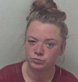 Stephanie Parker has been jailed and banned from Margate town centre. Picture: Kent Police