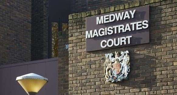 Daryll Martin pleaded guilty at Medway Magistrates' Court