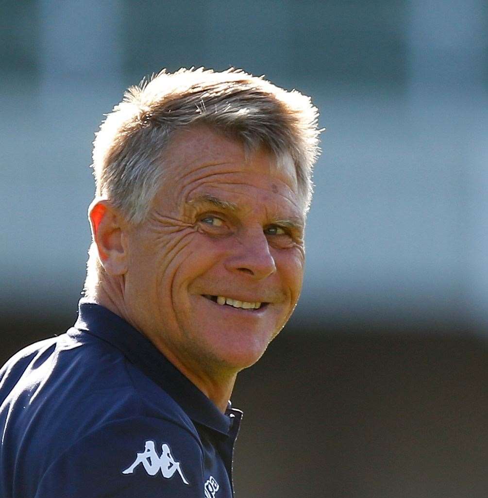 Dover manager Andy Hessenthaler. Picture: Andy Jones
