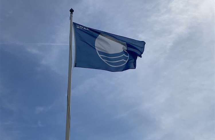A Blue Flag will not be flying over Minster Leas