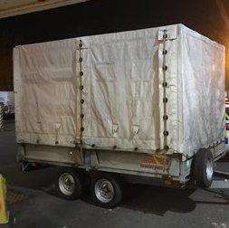 One of the recovered trailers. Credit: Kent Police (6765542)