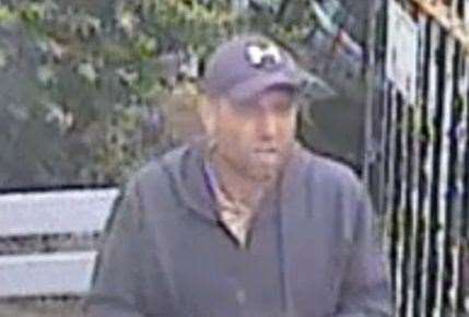Detectives investigating two reported burglaries in Teynham have released a CCTV image. Picture: Kent Police