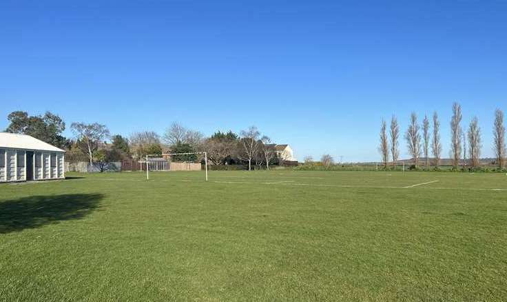 Playing field which could be lost in Cliffe if housing development goes ahead