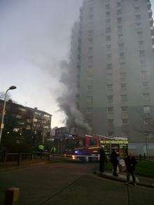 Fire at Kennedy House, Ramsgate
