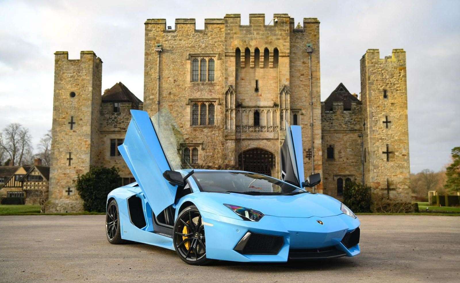 Supercars, a display of high-performances vehicles, will take place at Hever Castle. Picture: Hever Castle and Gardens