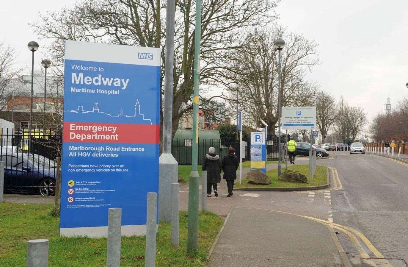 The 64-year-old had to cancel his cancer appointment at Medway Maritime Hospital