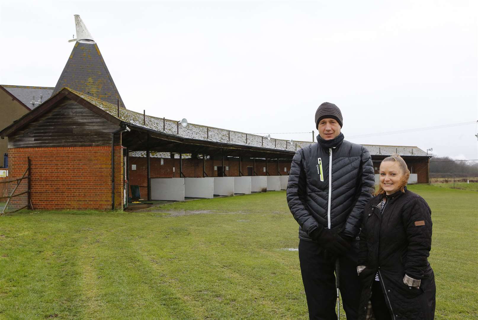 Sittingbourne Golf Centre is run by Peter and Rachel Appleyard. Picture: Andy Jones