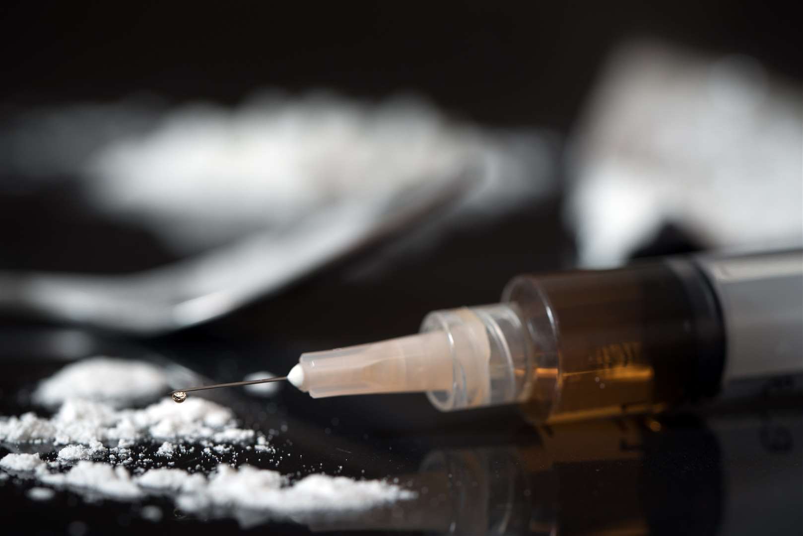 Drugs such as heroin could be taken at the centres Picture: Kenishirotie/iStock