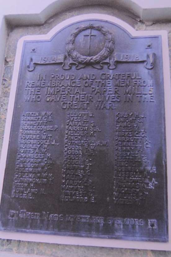 Two commemorative plaques have been stolen from Gravesend