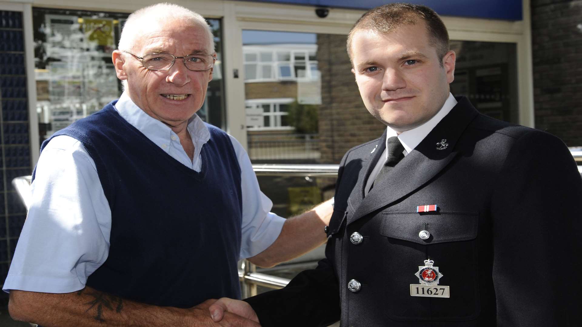 PC Ashley McMahan gave CPR to Stephen Fursse