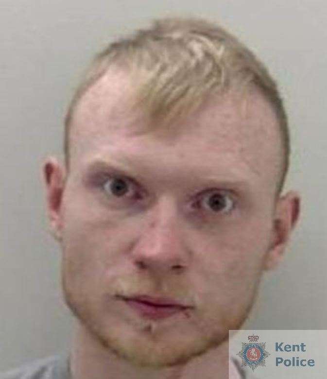 William Reader was jailed in July. Image: Kent Police