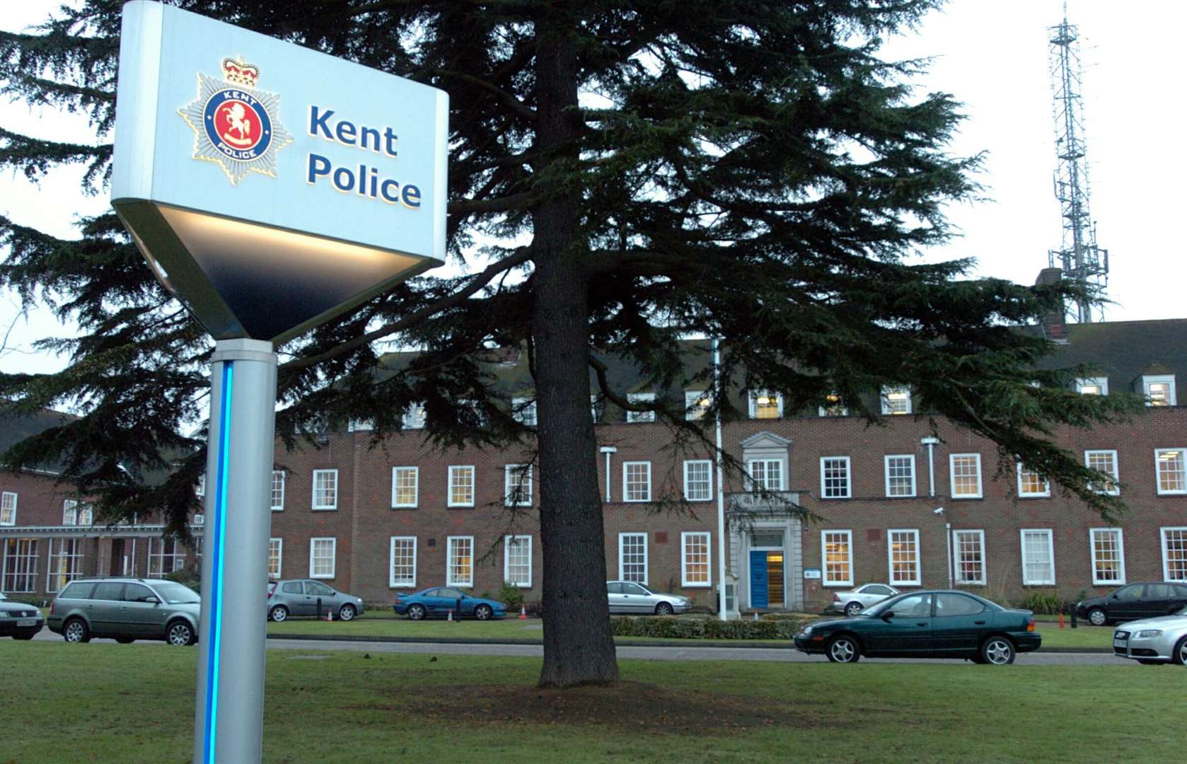 Kent Police returned to their headquarters in Sutton Road, Maidstone, after three years. Picture: Matthew Walker