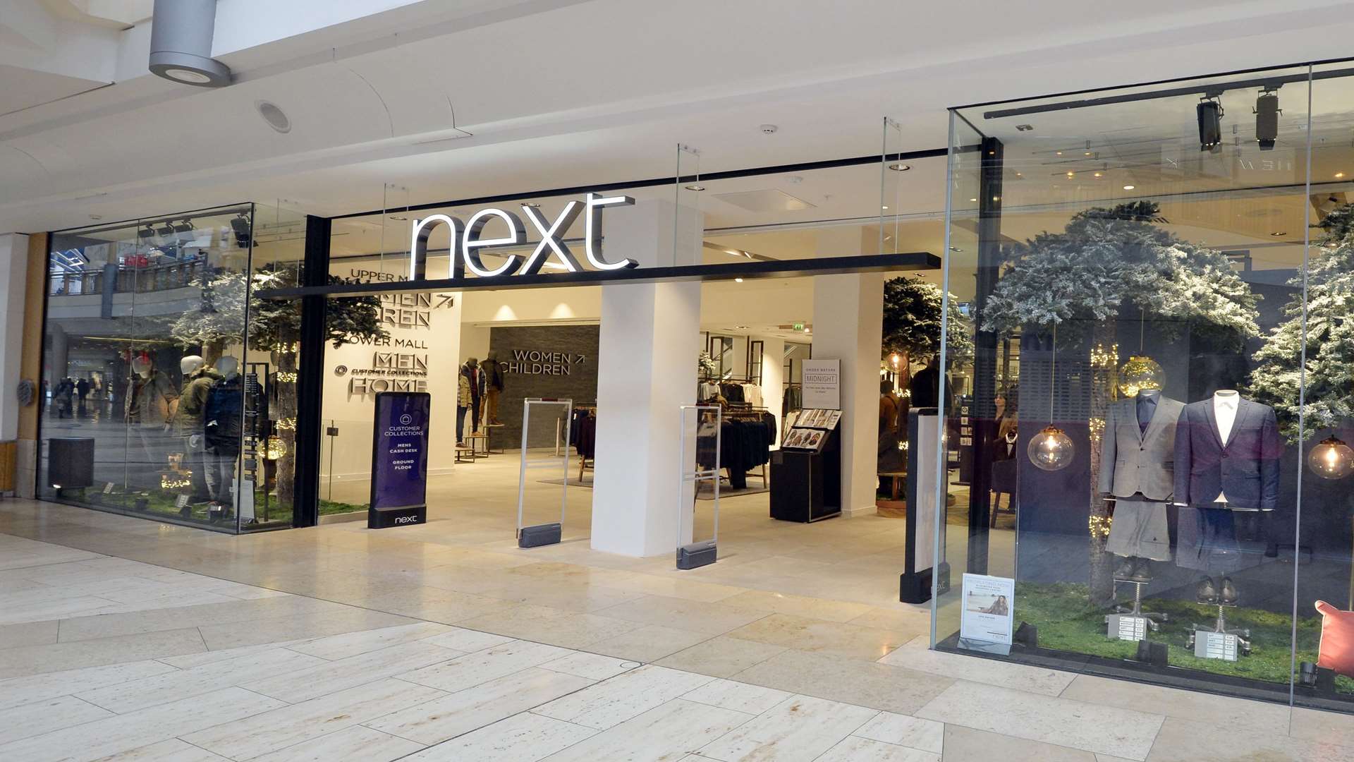 The expanded Next store in Bluewater has fully reopened