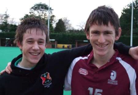Ross Gilham-Jones (left) Diccon Stubbings have earned England under-16 call-ups