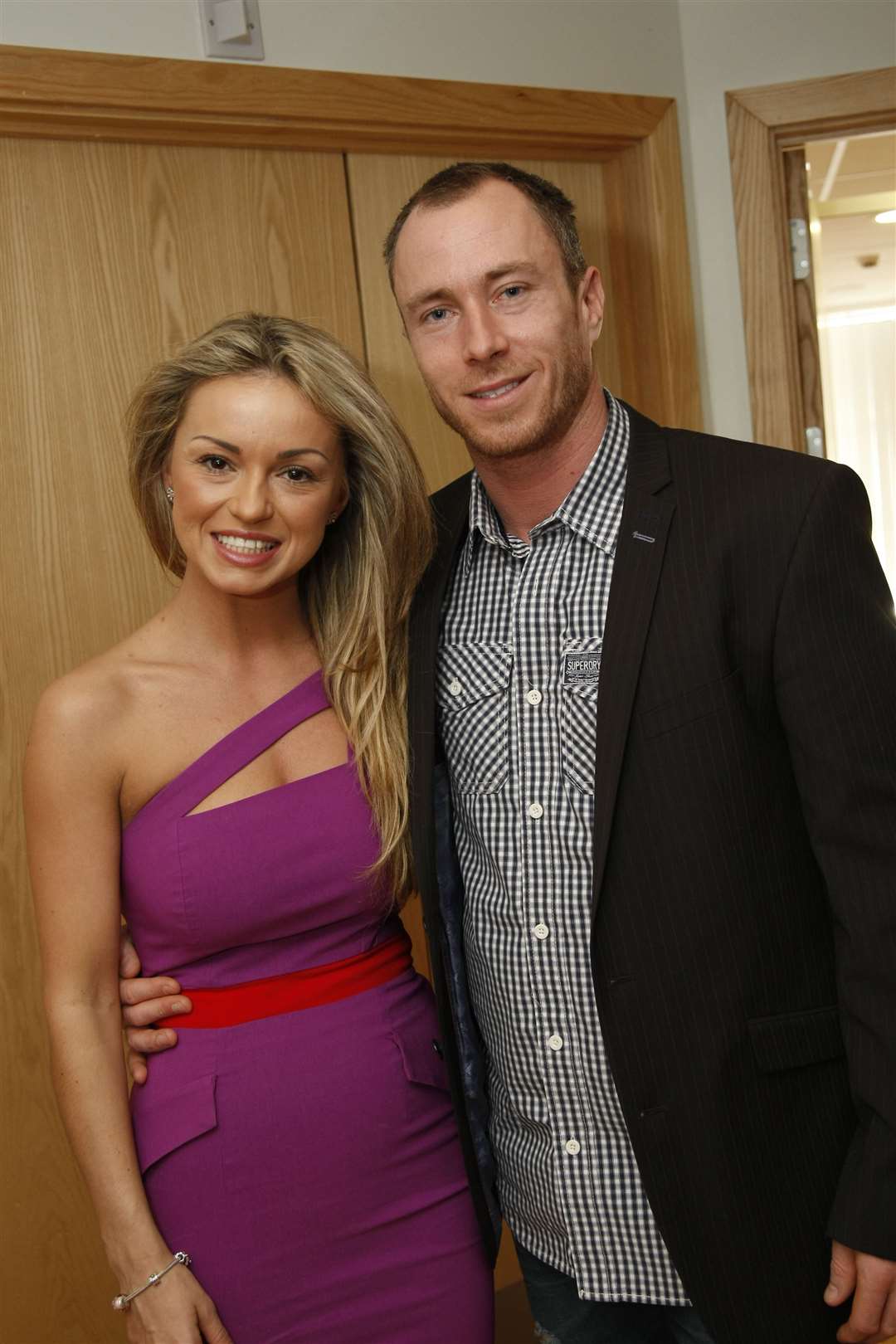 James and Ola Jordan are moving homes with their baby daughter Ella. Picture: Peter Still
