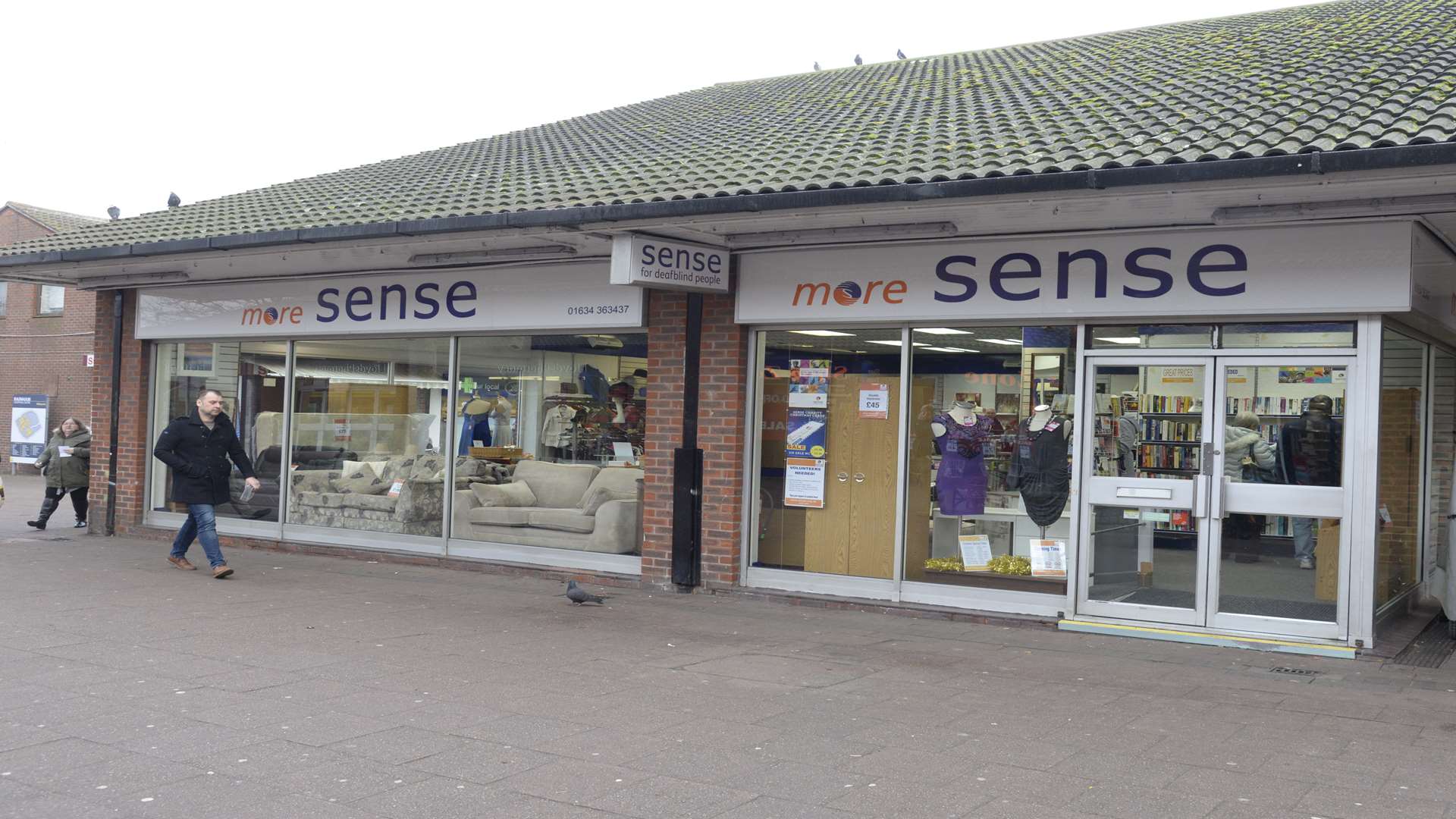 The More Sense charity shop in Rainham