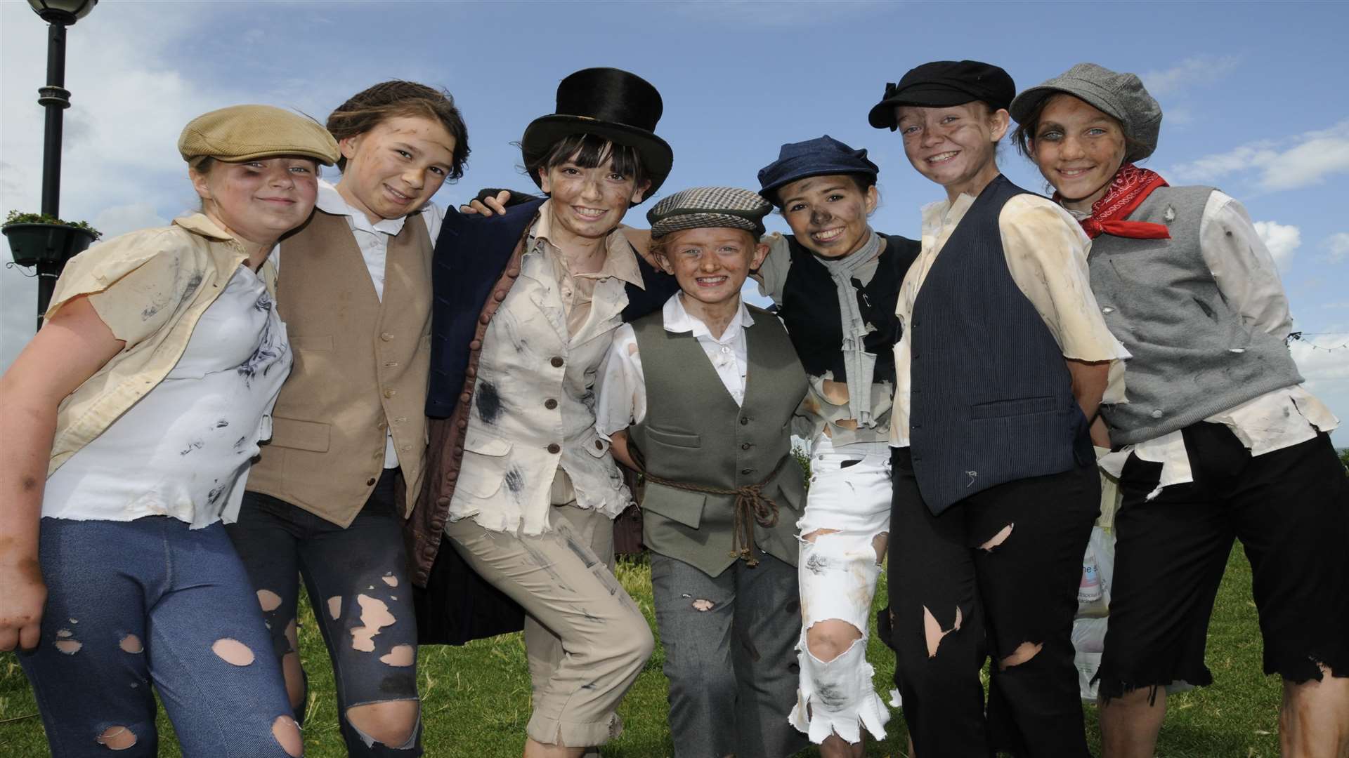 Artful Dodger and the gang at last year's Broadstairs Dickens Week
