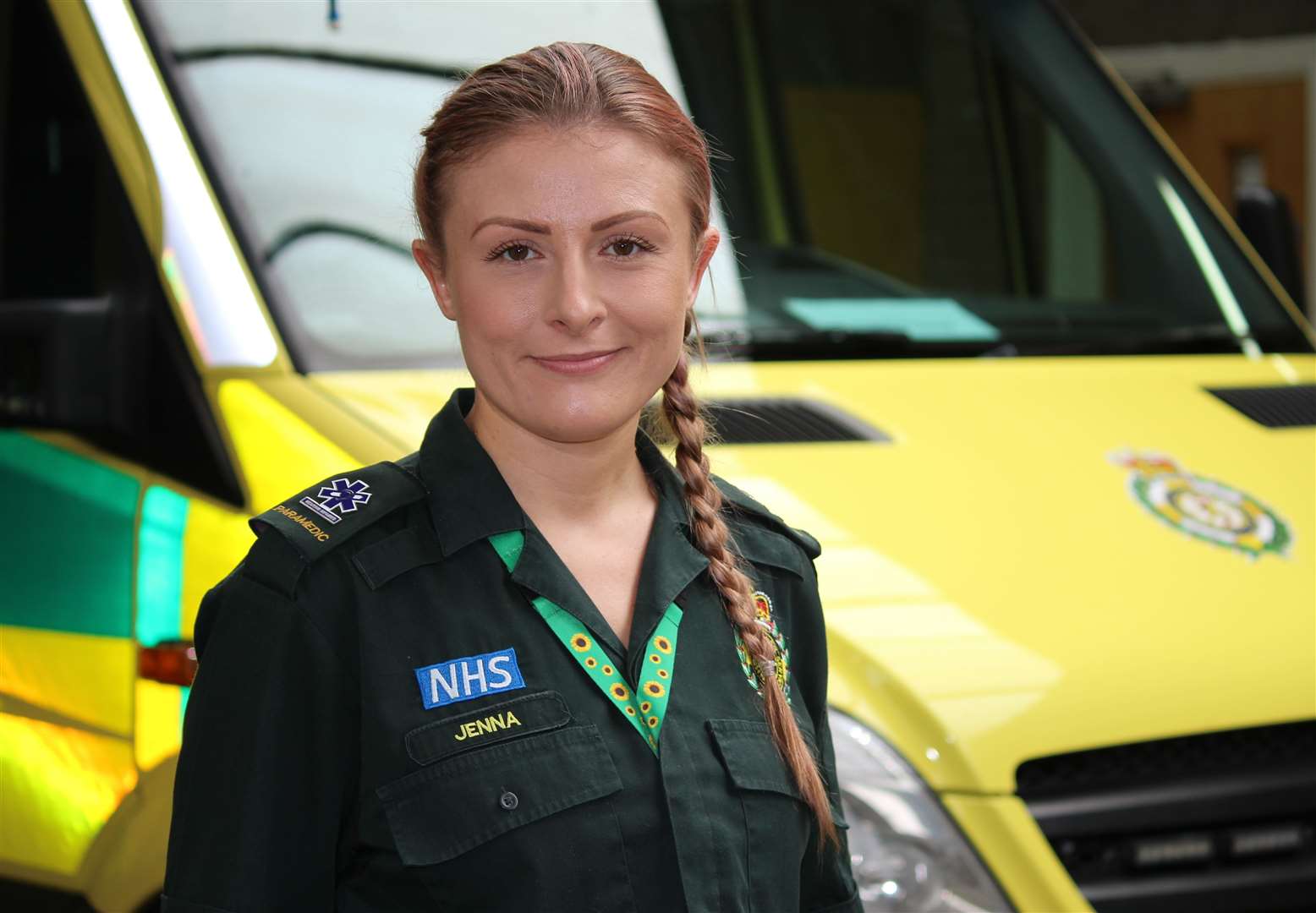 Jenna Gibson is blazing a trail deaf and hearing impaired ambulance workers.