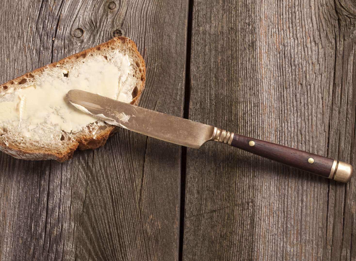 A butter knife. Stock image