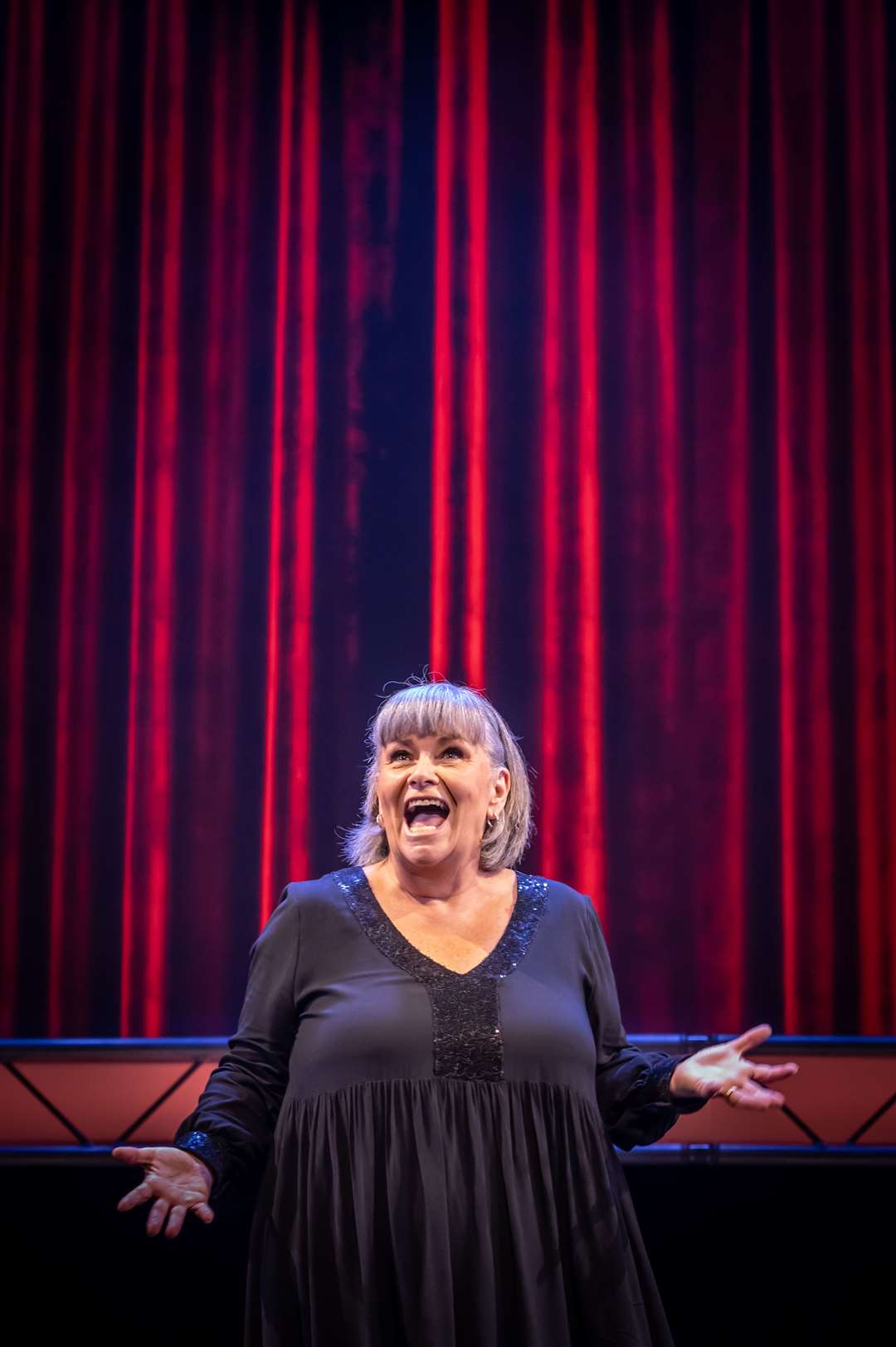 Dawn French has announced 2023 tour dates, including a night at the Assembly Hall Theatre. Picture: Marc Brenner
