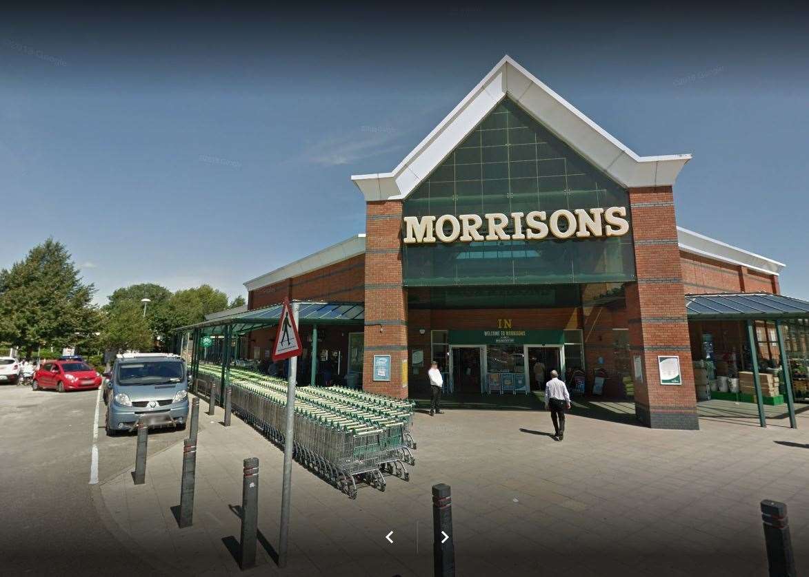 There was a power cut at Morrisons in Wincheap, Canterbury. Picture: Google