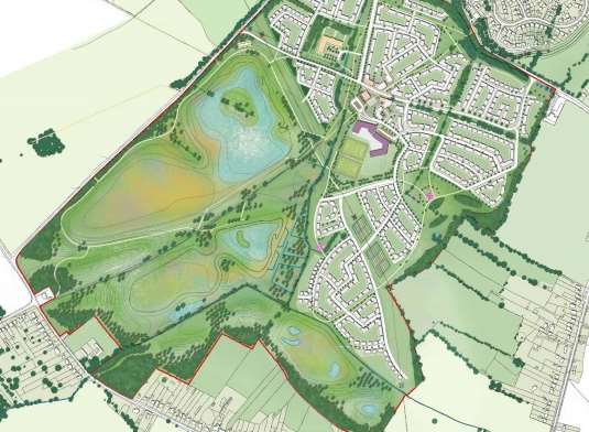 A scoping planning application has been submitted to Ashford Borough Council. Image: Urban Wilderness Ltd
