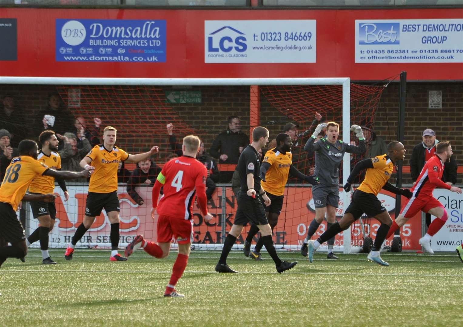 Maidstone have come a long way since their miserable 3-0 defeat at Eastbourne in March Picture: Steve Terrell