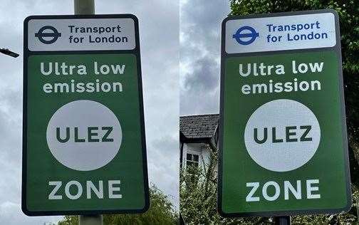 Official ULEZ signs