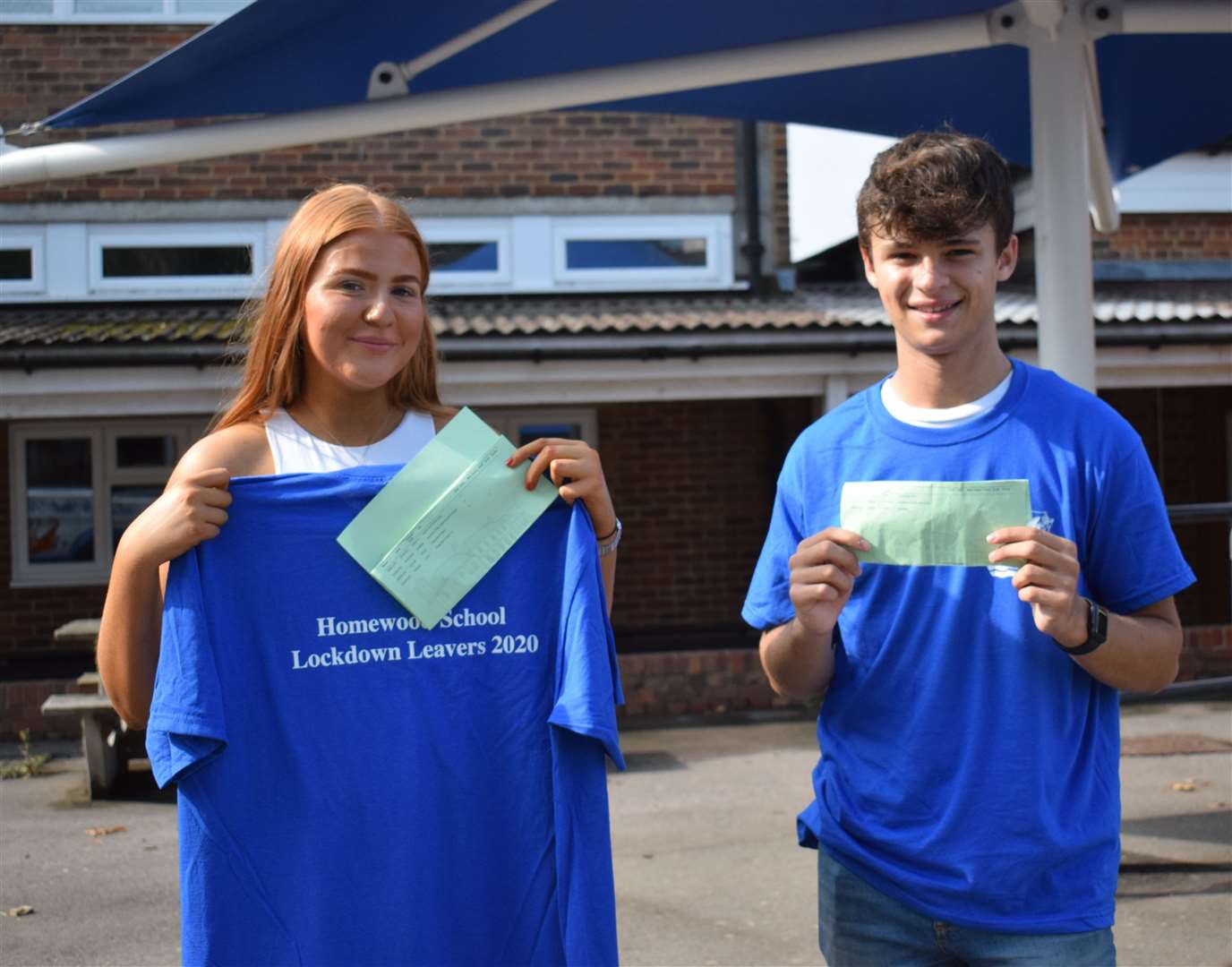Head girl Phoebe and Head boy Alex will be leaving Homewood to do applied criminology with forensic investigation and law respectively