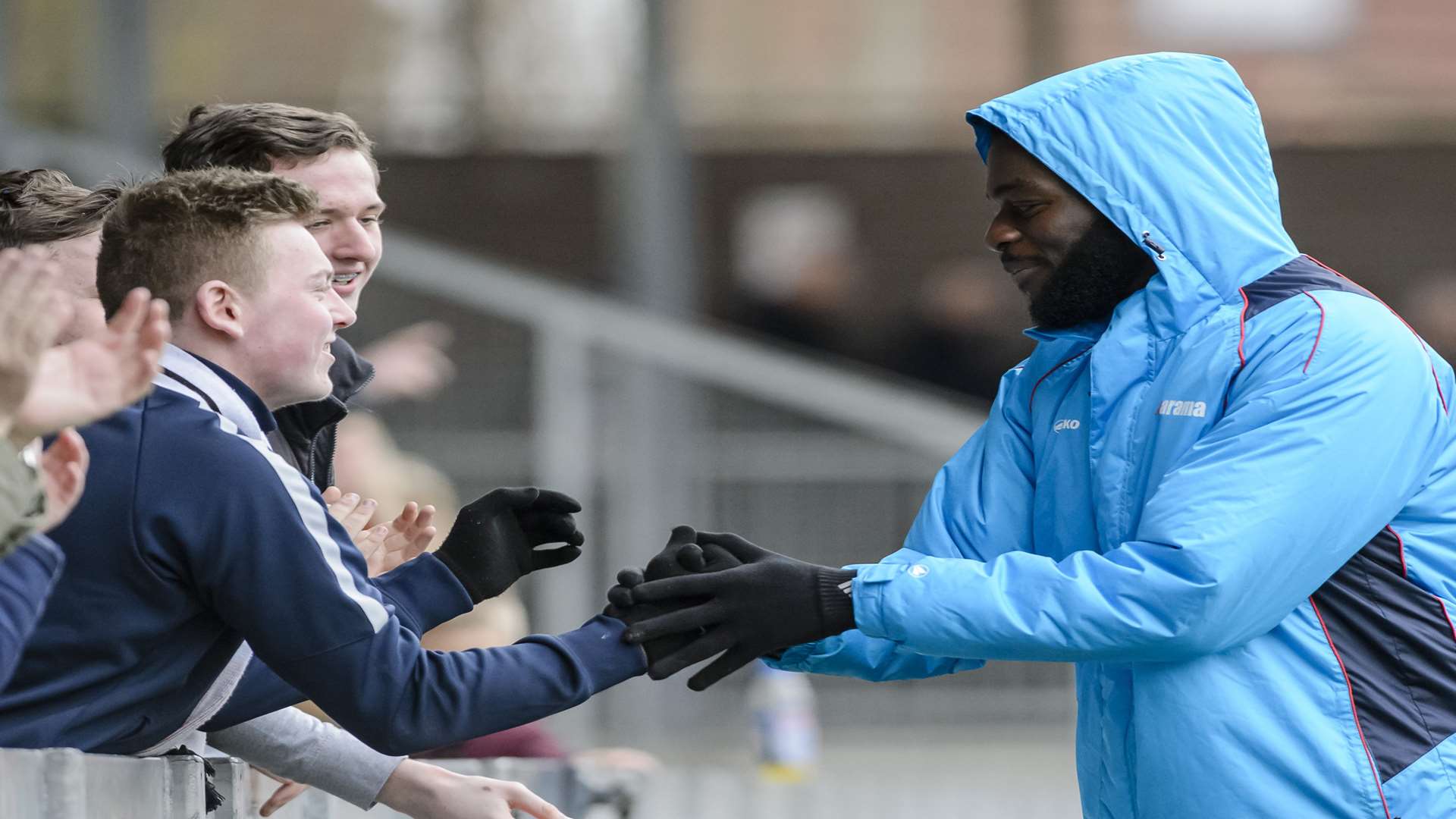 Duane Ofori-Acheampong was a big hit in his first season at Dartford Picture: Andy Payton