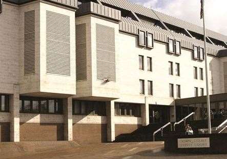 Maidstone Crown Court. Stock picture