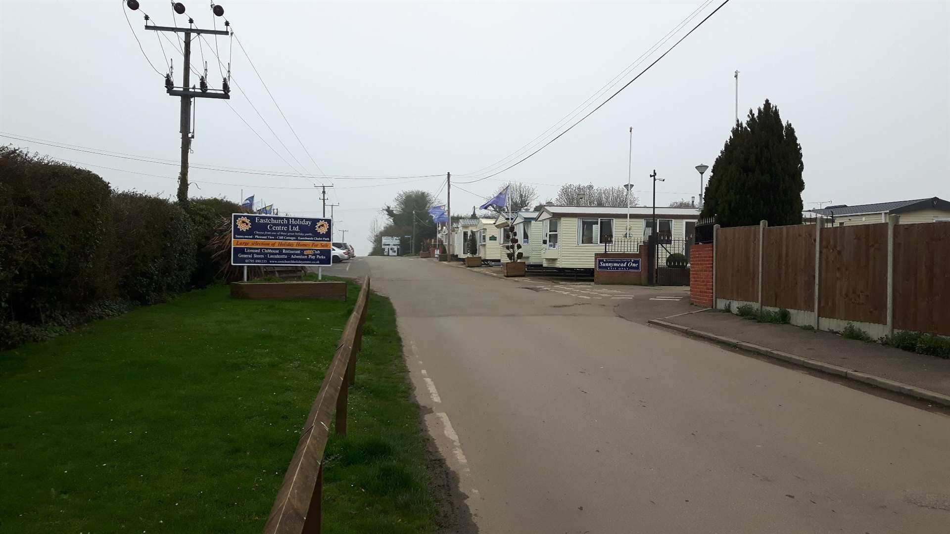 Eastchurch Holiday Centre on the Isle of Sheppey