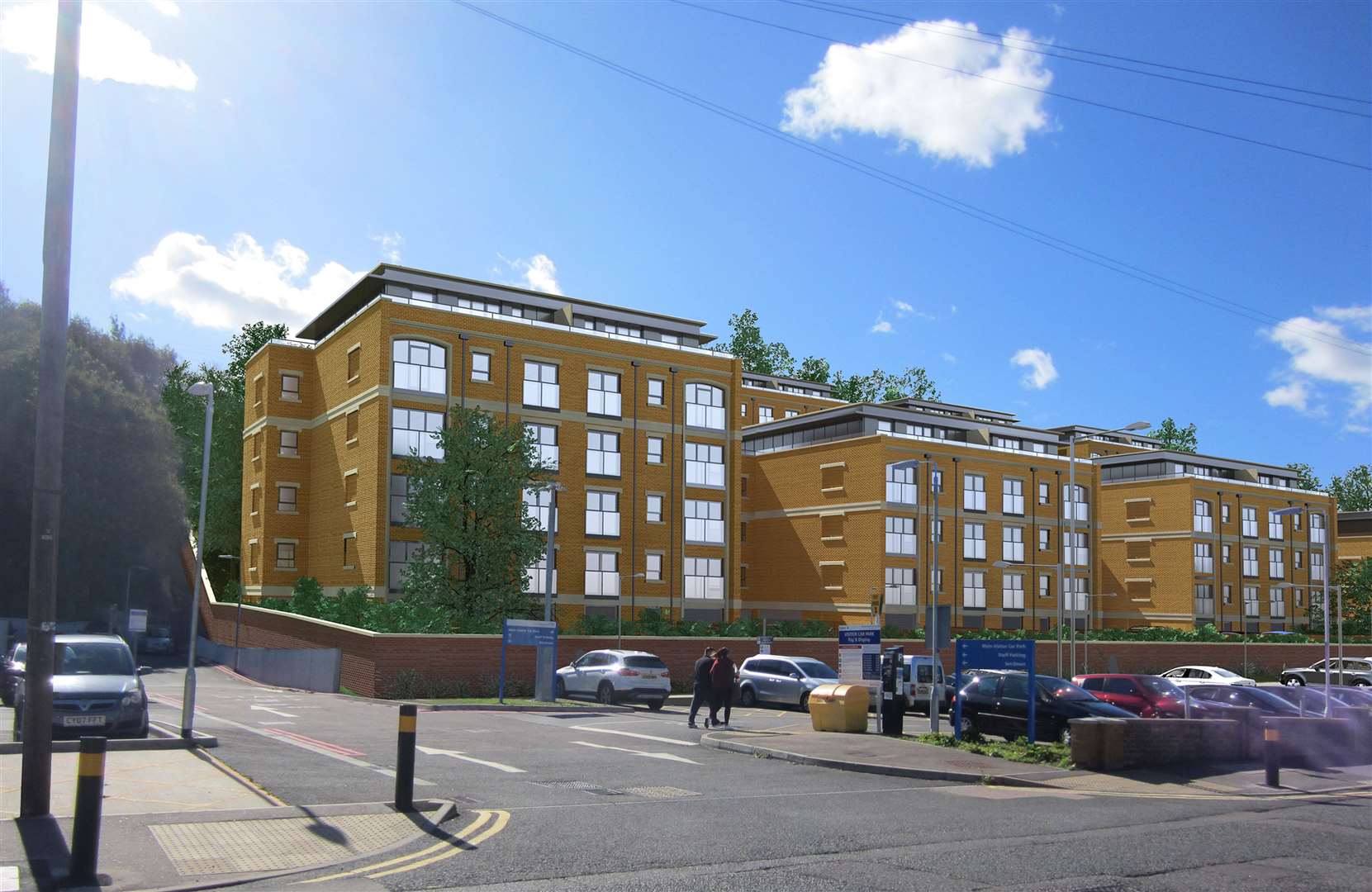 How the new flats will look. Picture: Beanland Associates Architects