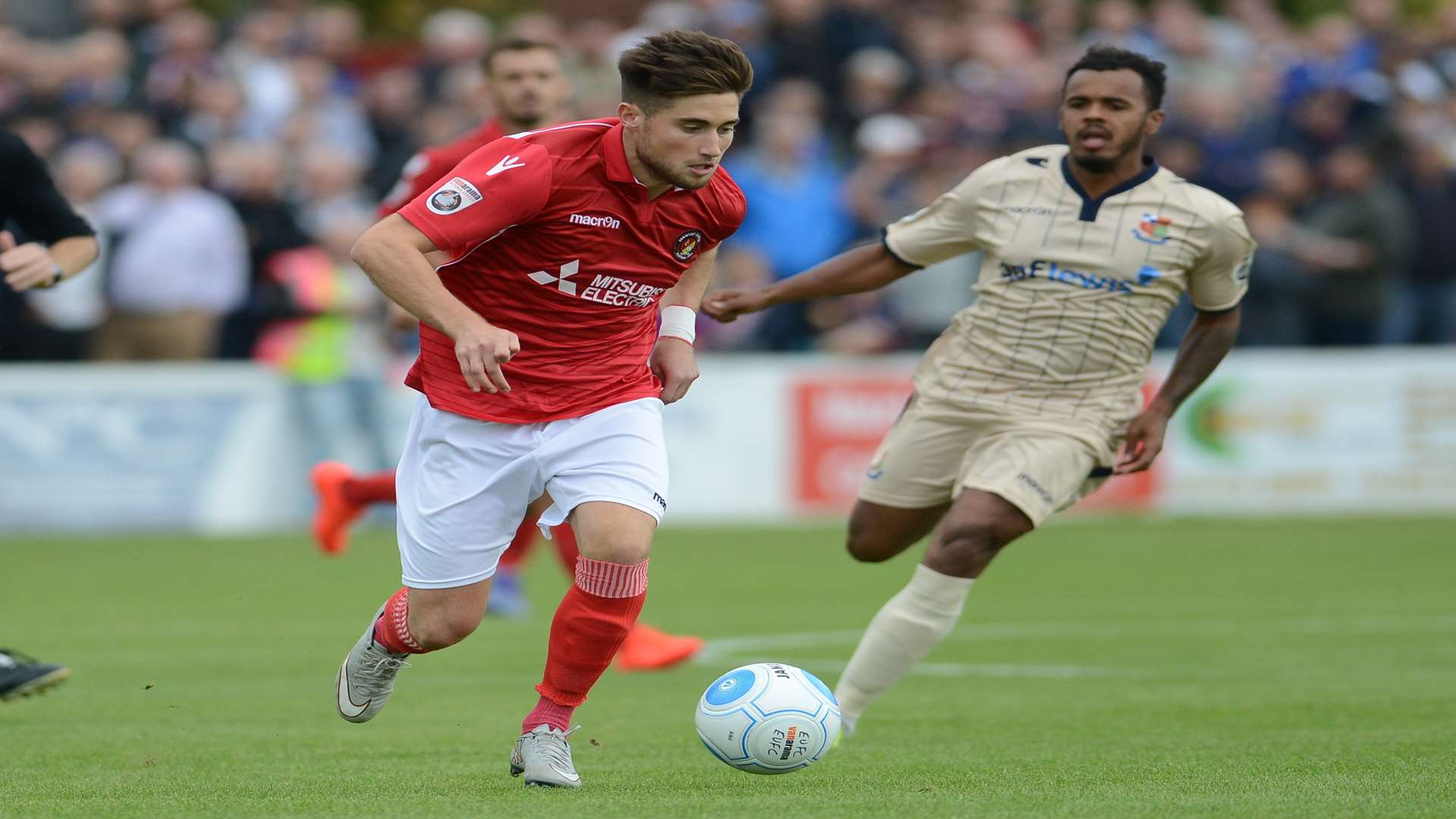 Ebbsfleet's retained list includes a new deal for Sean Shields Picture: Gary Browne