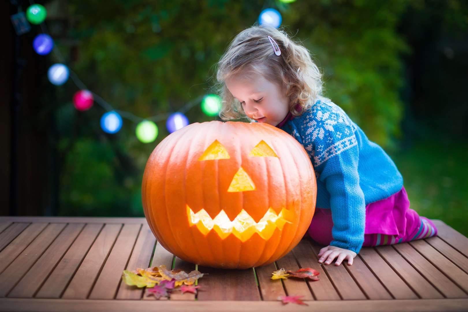 Bring your pumpkin indoors at night to protect it from the elements and temperature extremes
